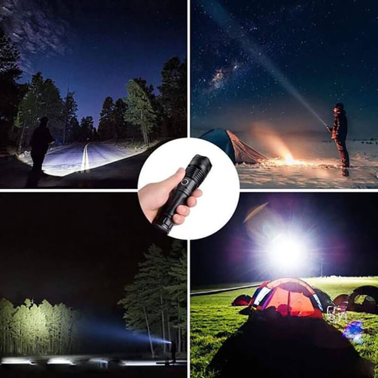 High-Lumen Ultra Bright LED Flashlight