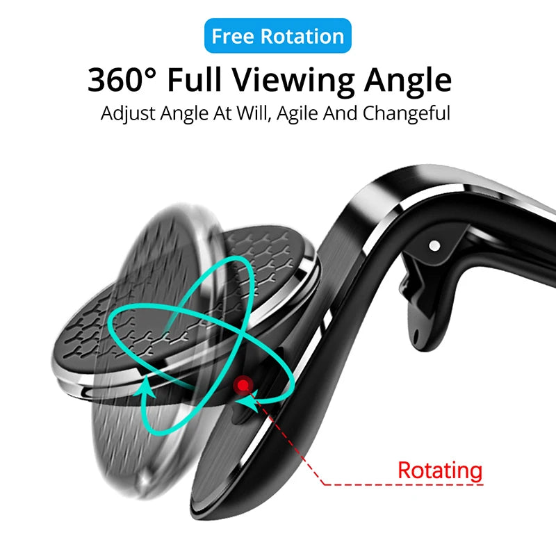 Super Strong Magnetic Car Phone Holder Air Vent Clip Mount